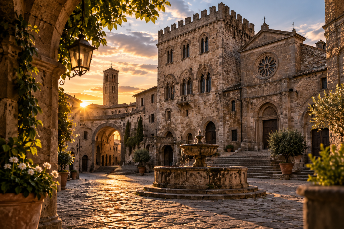 VITERBO DOVE MANGIARE E SOGGIORNARE