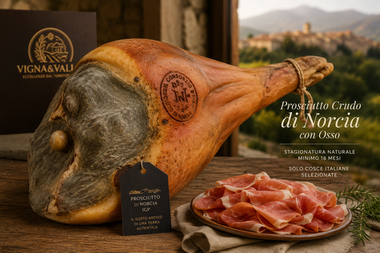 Jambon de Norcia ENTIER AVEC OS