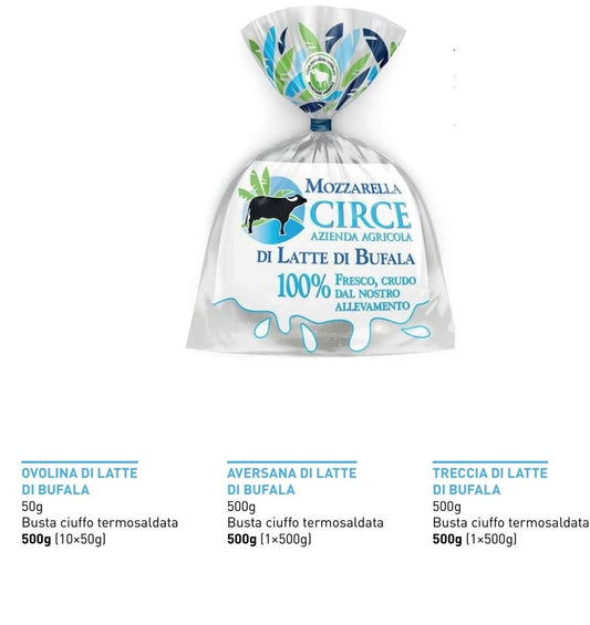 Mozzarella di Latte di Bufala Aversana 500gr