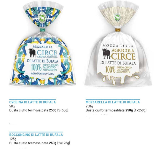Mozzarella di Latte di Bufala 250Gr