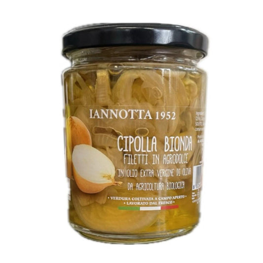 Cipolle Bionde in Agrodolce BIO 280Gr