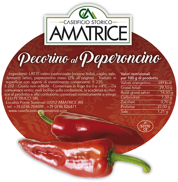 Pecorino au piment