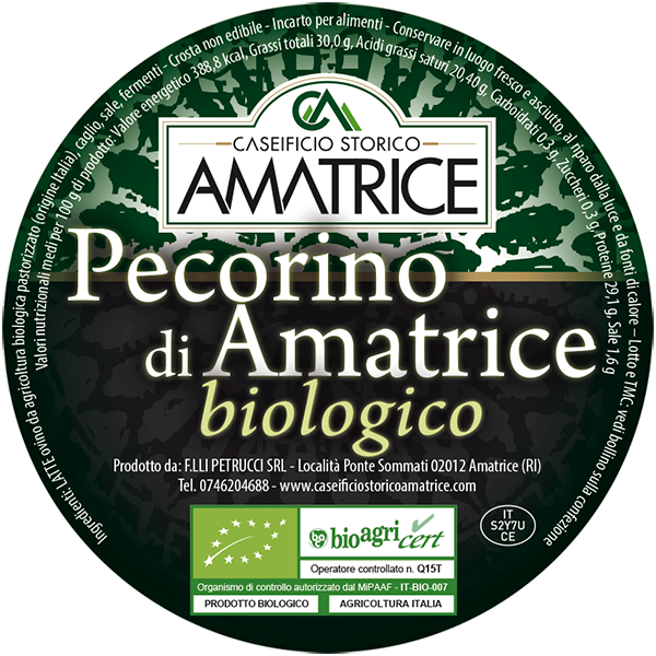 Pecorino d'Amatrice Biologique