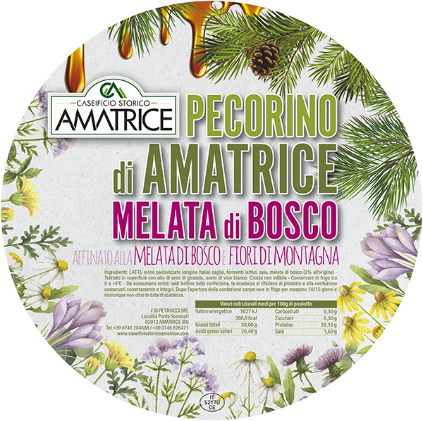 Pecorino d'Amatrice MIEL DE FORÊT