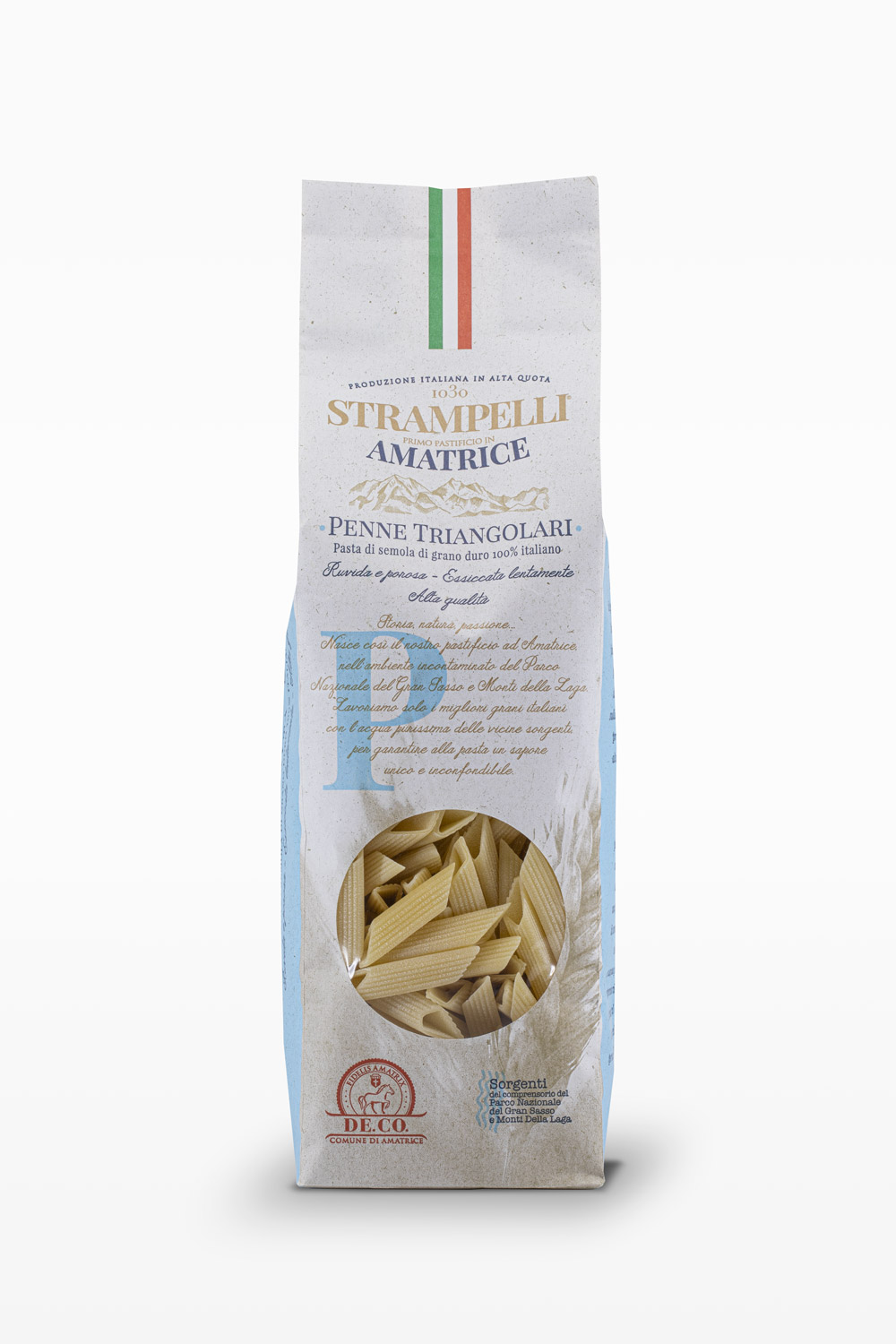Pâtes Penne Triangulaires 500g