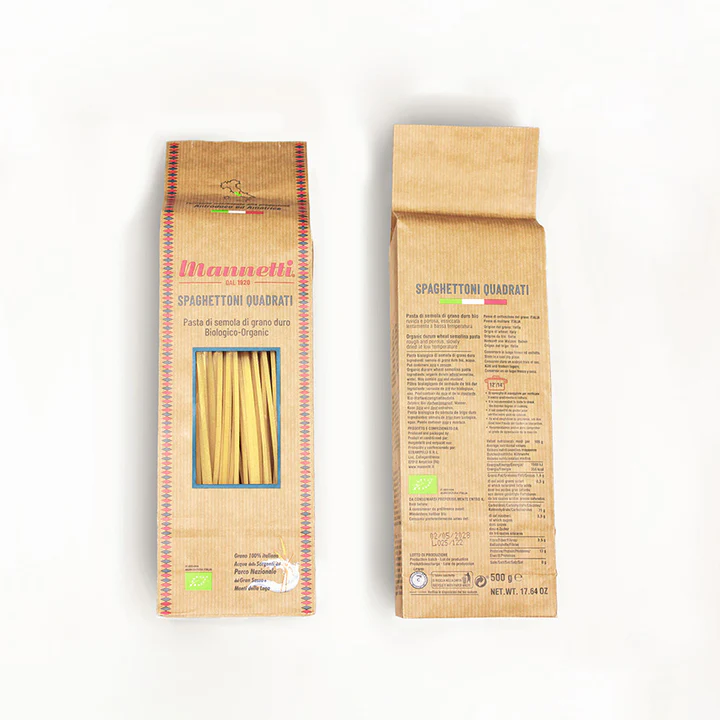 Spaghettoni Quadrati Bio 500Gr